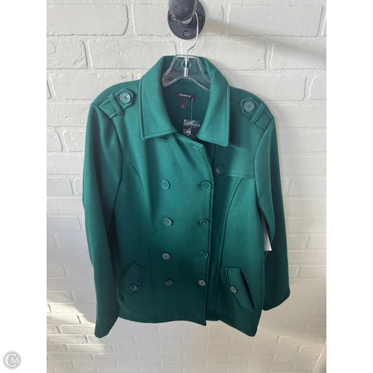 Jacket Other By Torrid In Green, Size: 1x