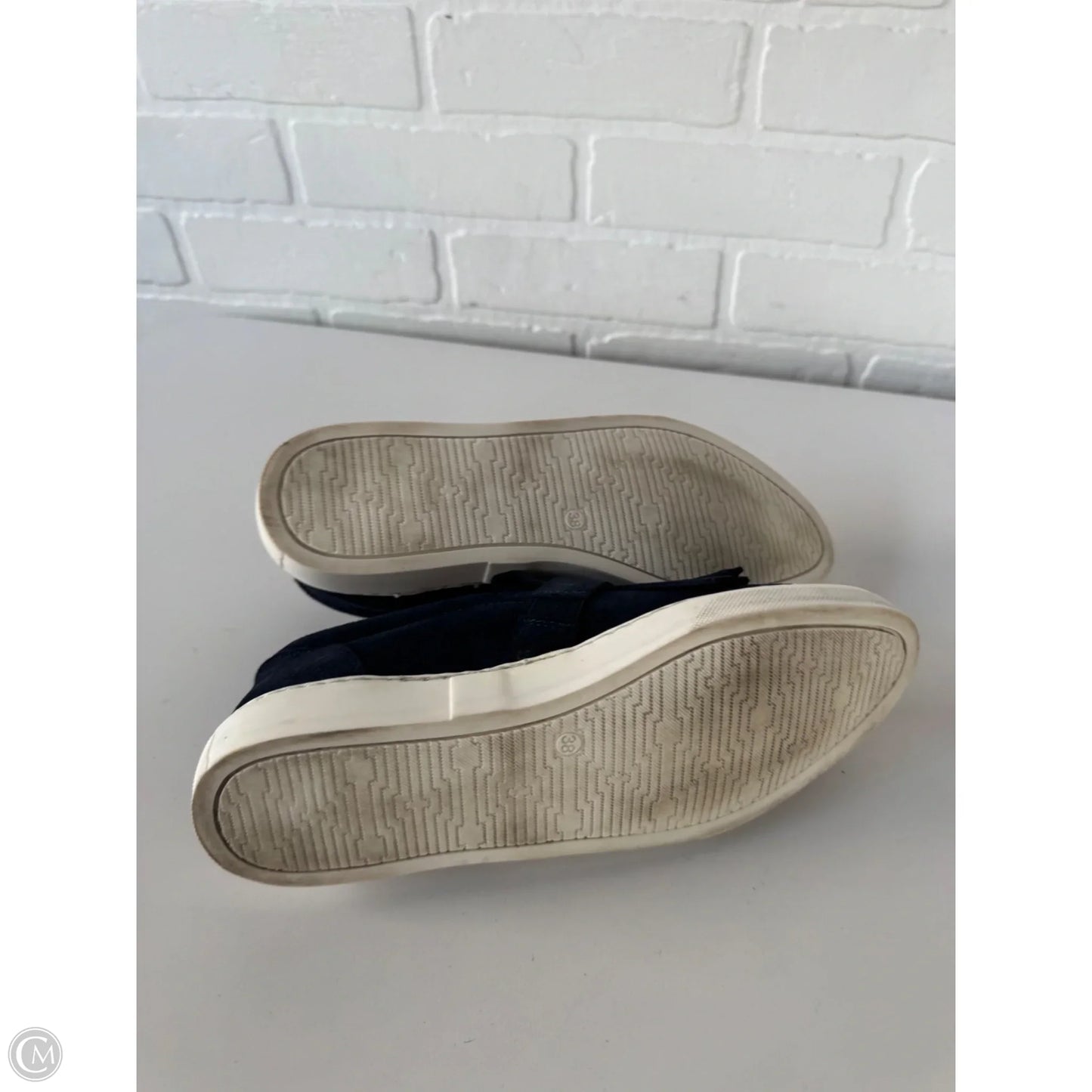 Shoes Flats By Anthropologie In Blue, Size: 7.5