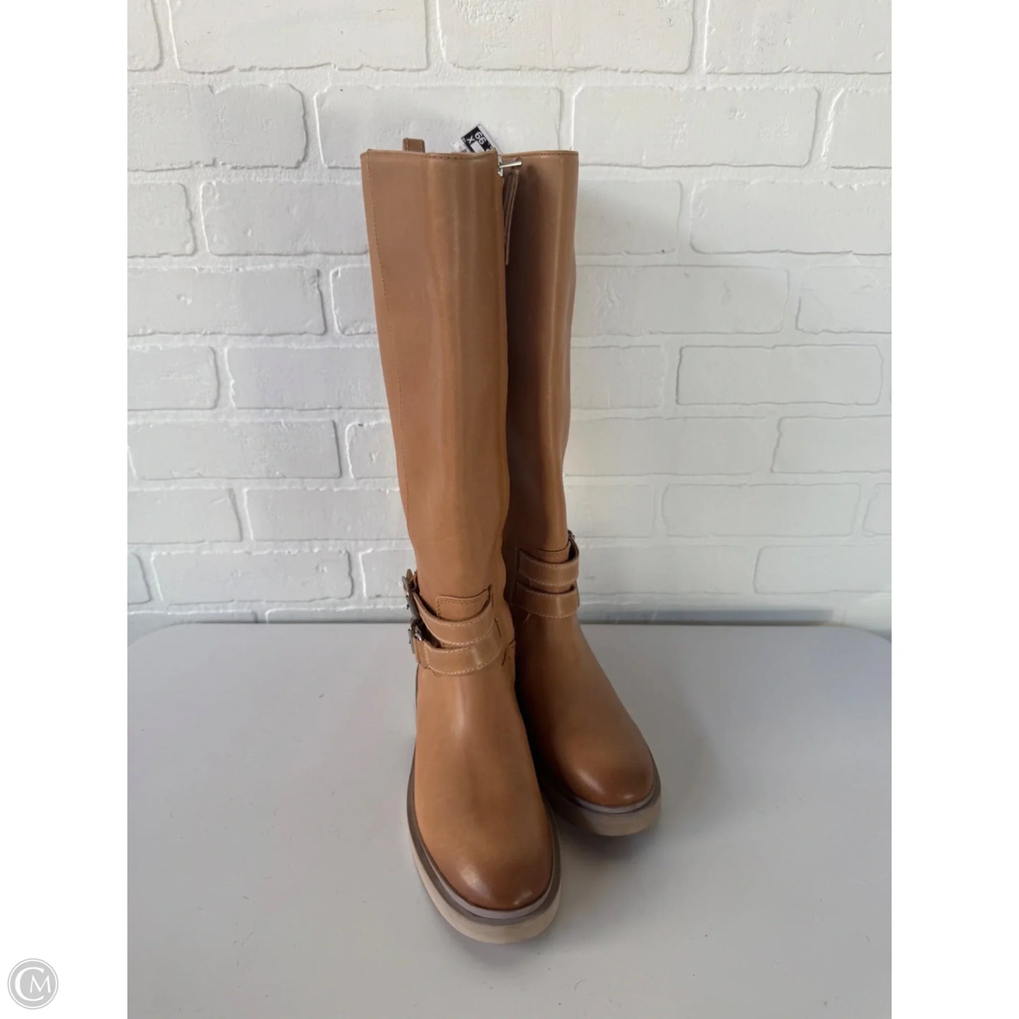 Boots Knee Flats By Sam Edelman In Tan, Size: 8