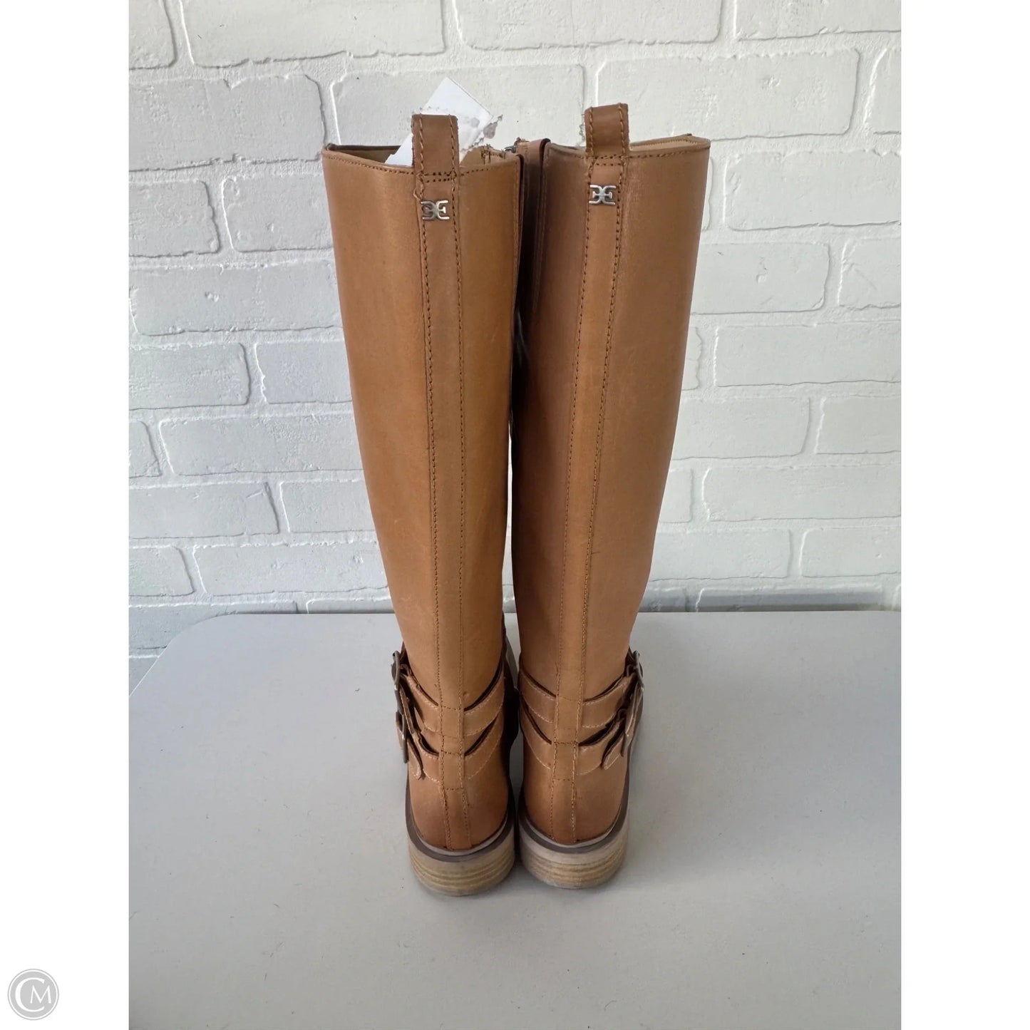 Boots Knee Flats By Sam Edelman In Tan, Size: 8