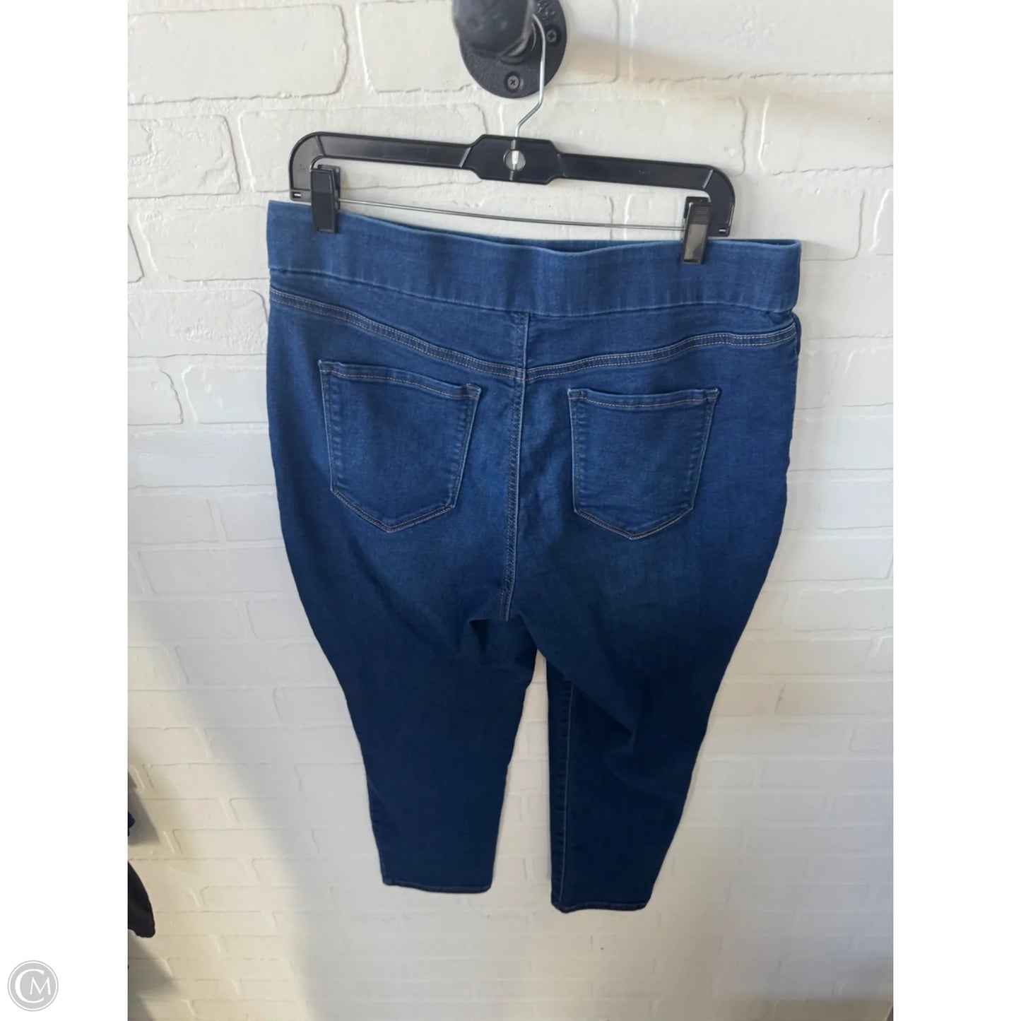 Jeans Jeggings By Nine West In Blue Denim, Size: 16