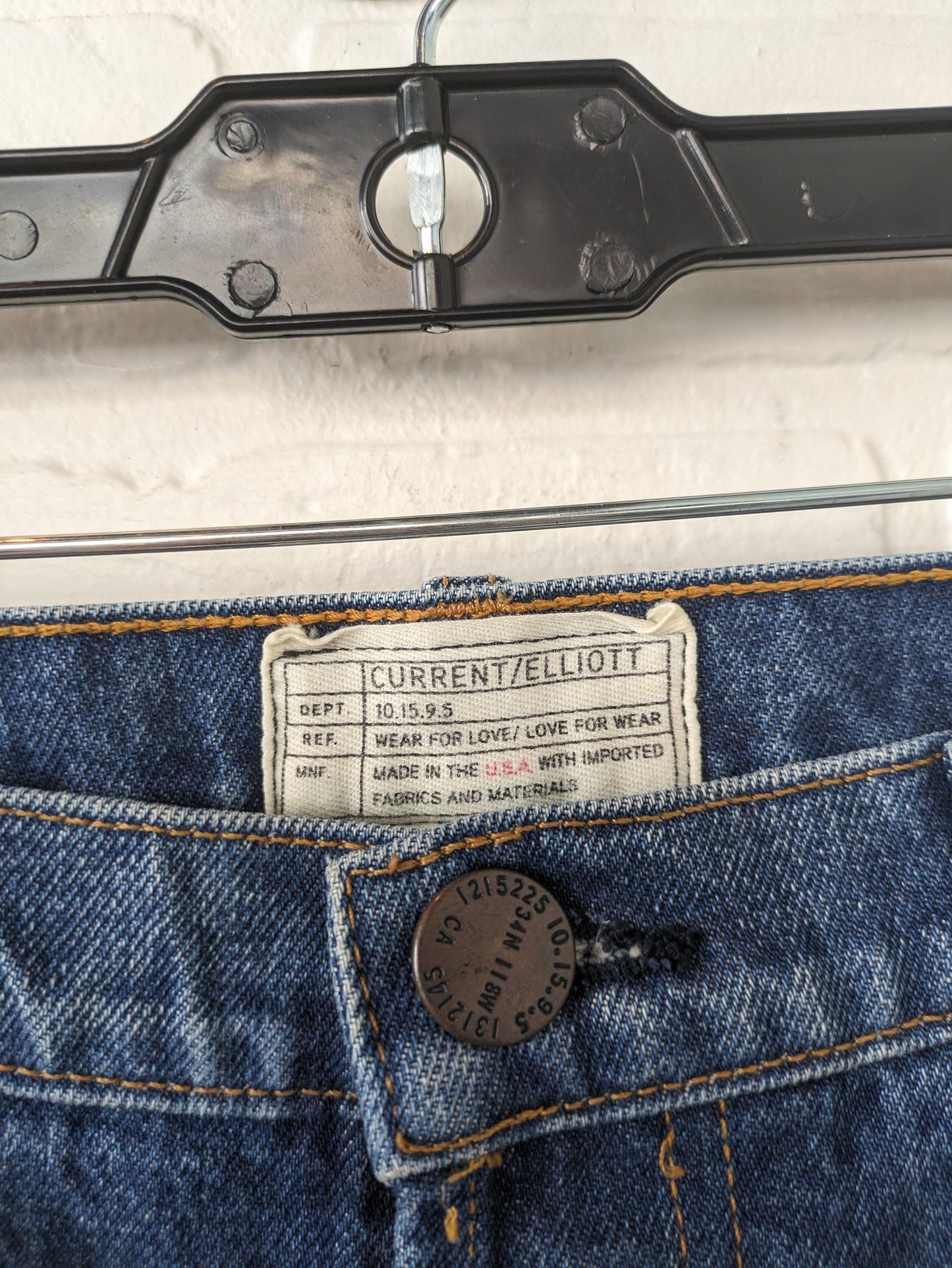 Jeans Straight By Current Elliott  Size: 2