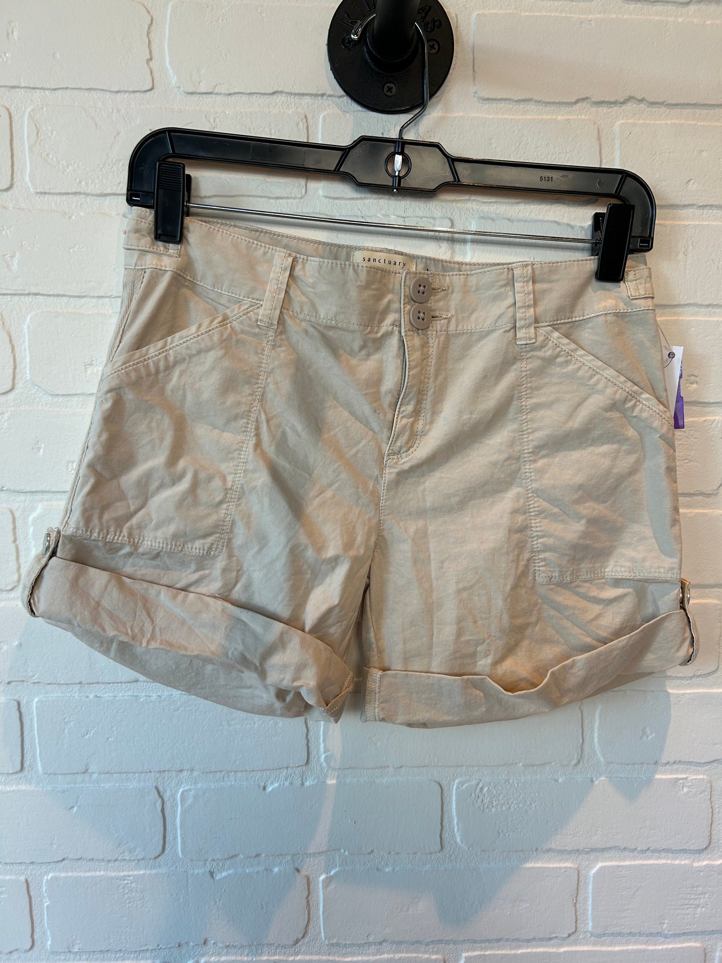 Cream Shorts Sanctuary, Size 0