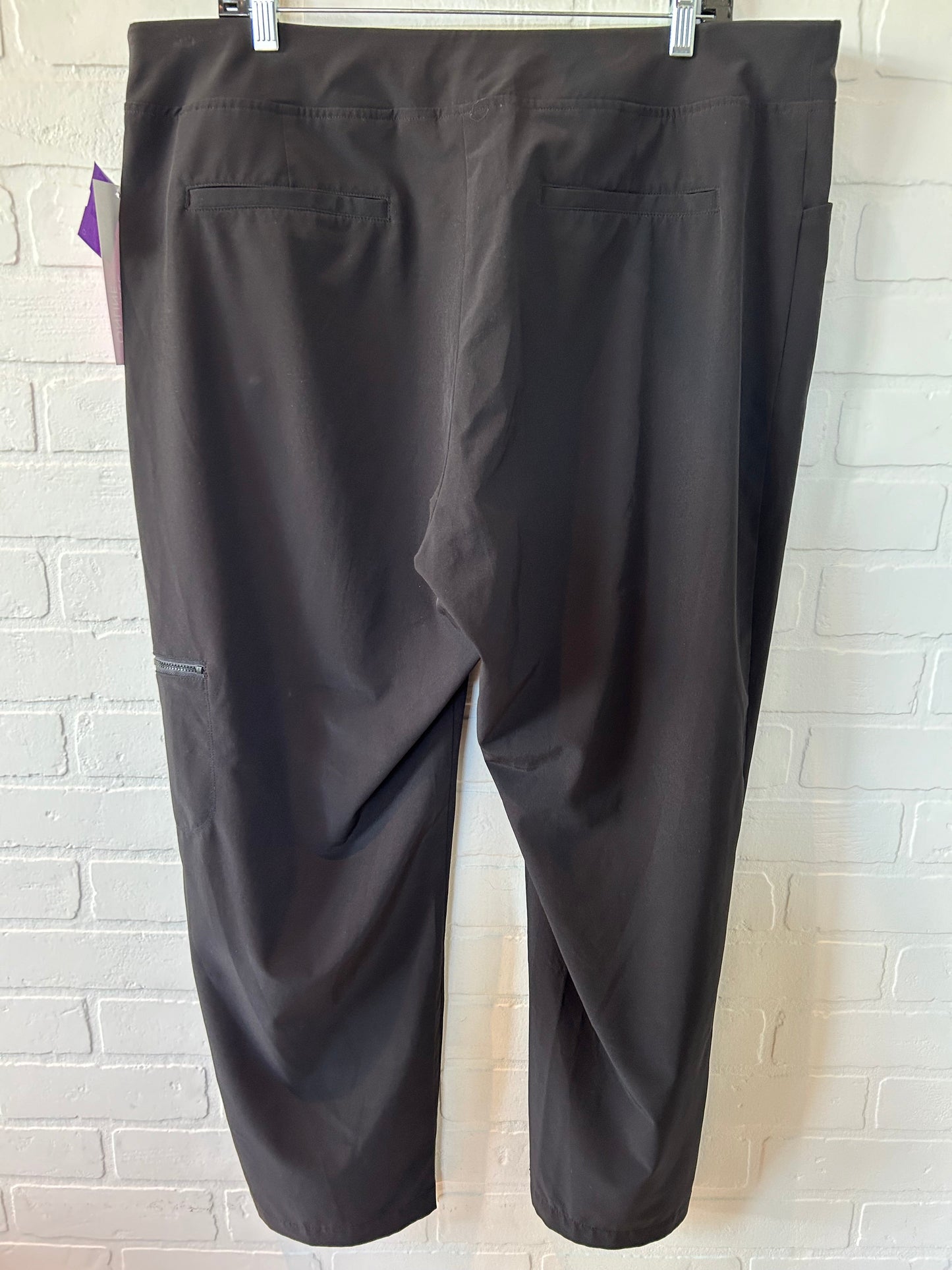 Black Athletic Pants Chicos, Size 16