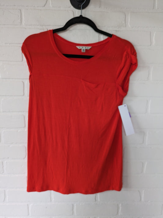 Orange Top Sleeveless Cabi, Size Xs