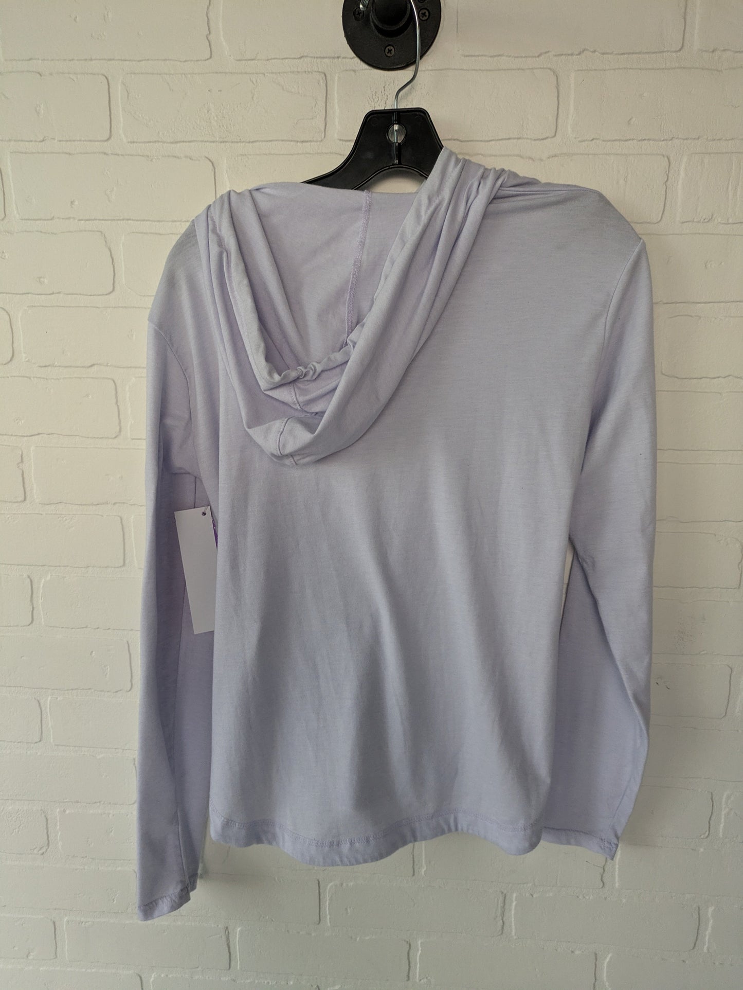 Purple Athletic Top Long Sleeve Hoodie Columbia, Size S