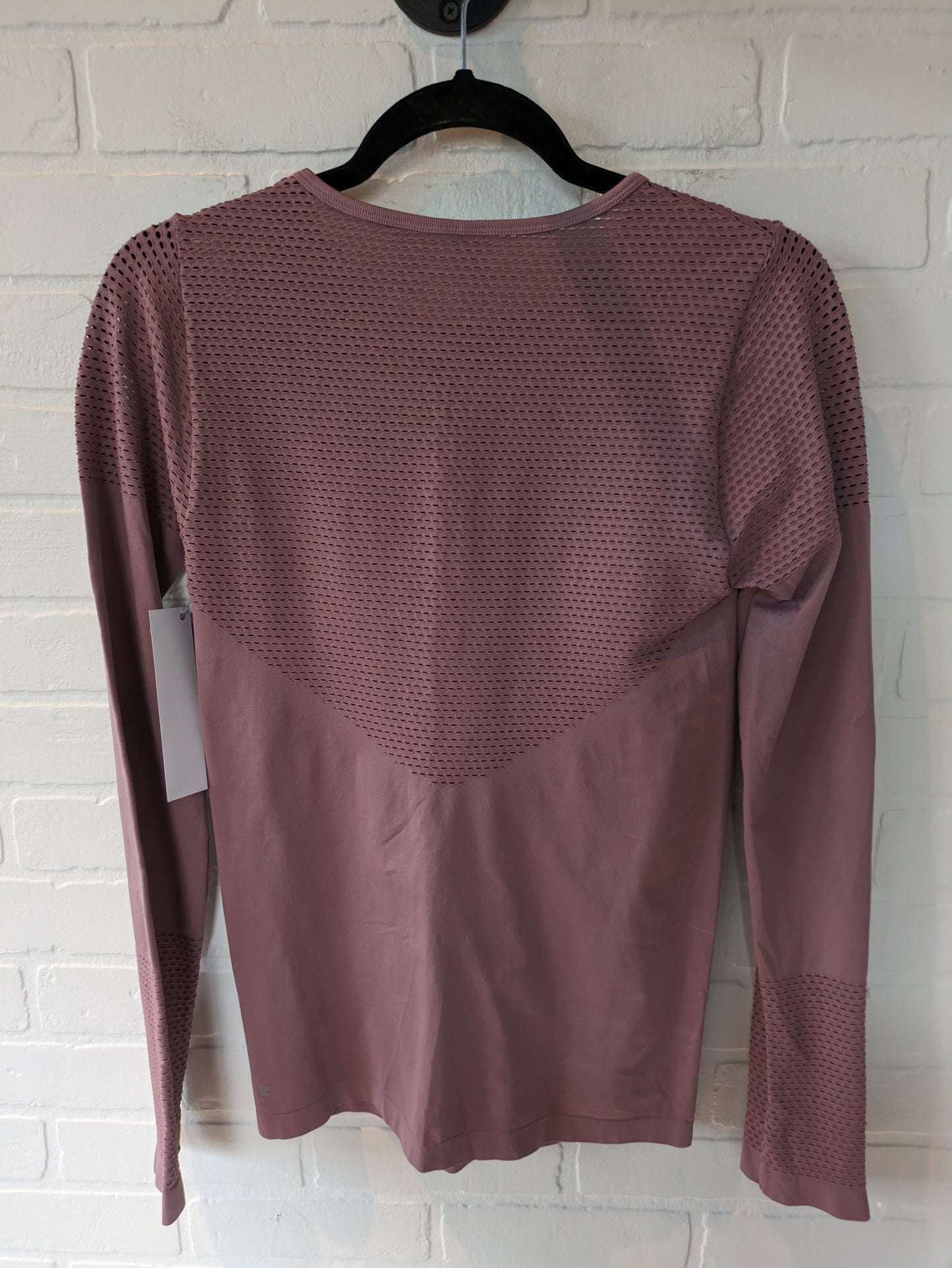 Pink Athletic Top Long Sleeve Crewneck Fabletics, Size M