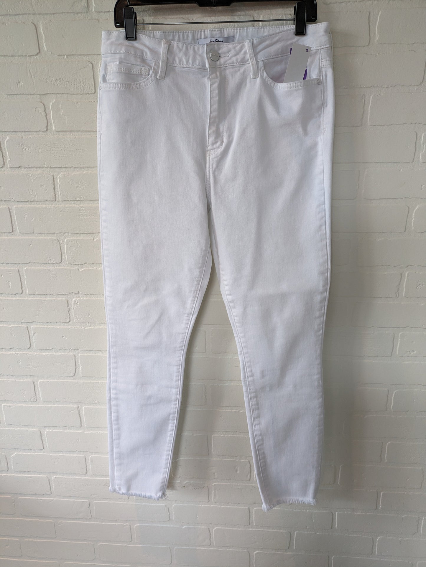 White Jeans Skinny Sam Edelman, Size 12