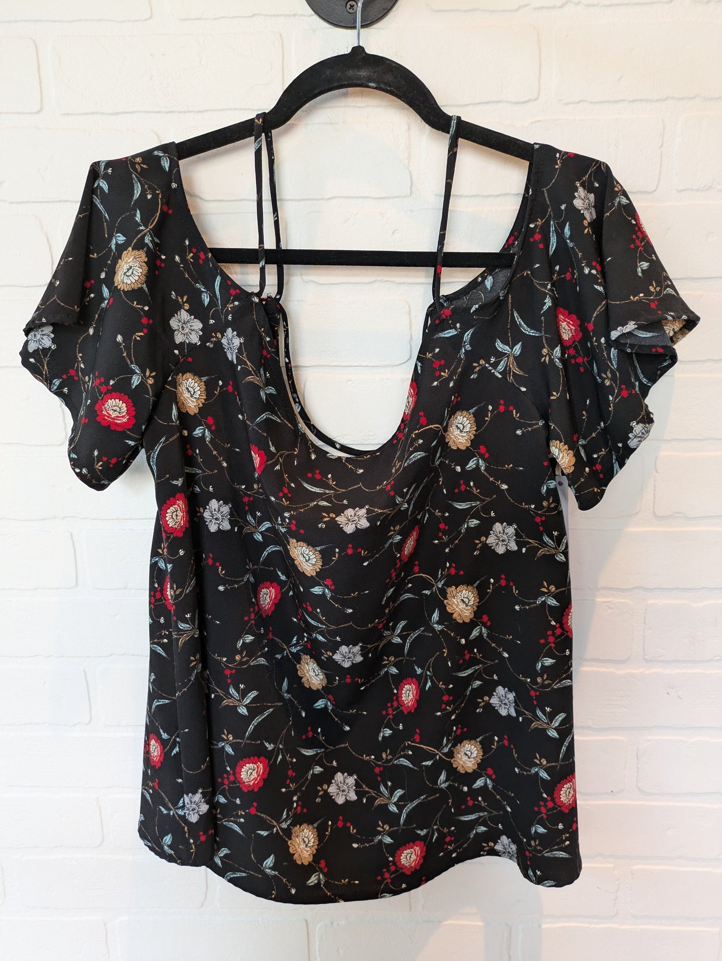 Black Top Short Sleeve Bp, Size L