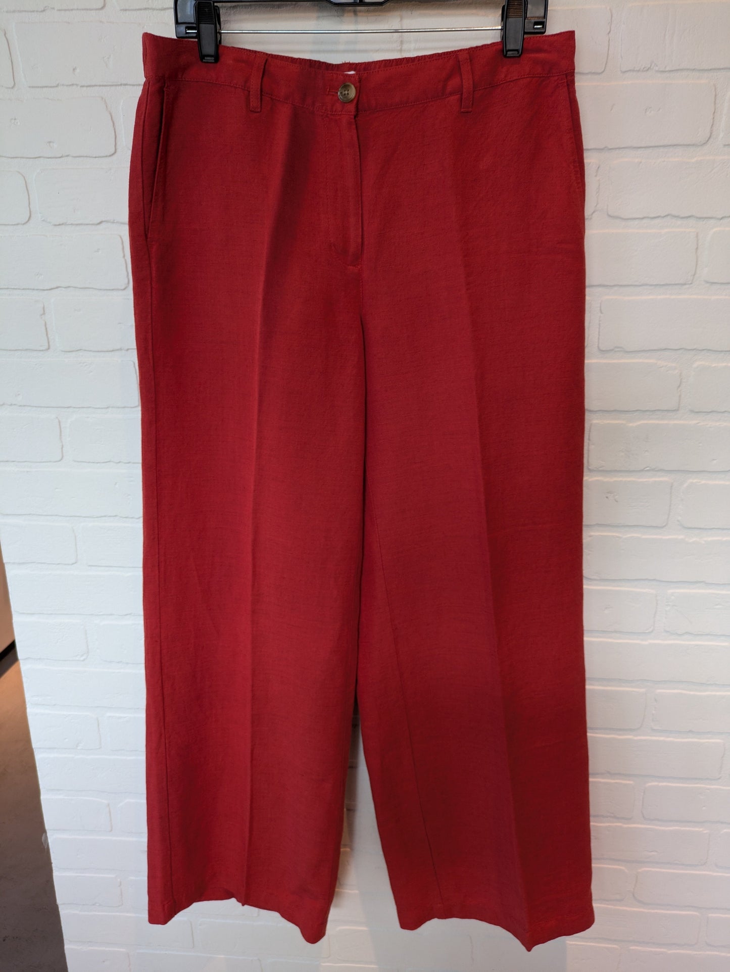 Orange Pants Wide Leg J. Jill, Size 10