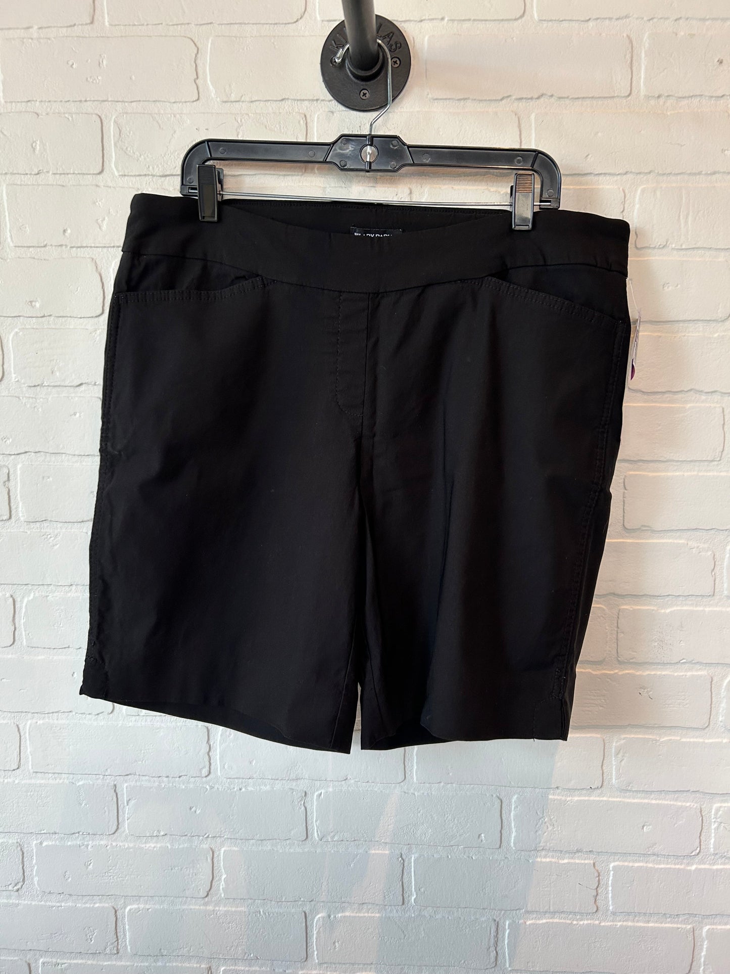 Black Shorts Hilary Radley, Size 16