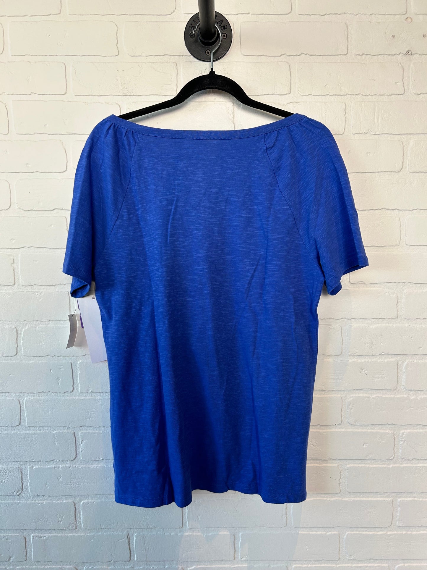 Blue Top Short Sleeve Talbots, Size M