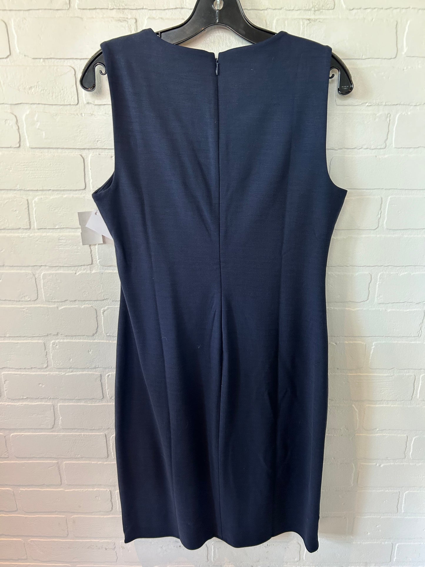 Navy Dress Casual Midi Banana Republic, Size M