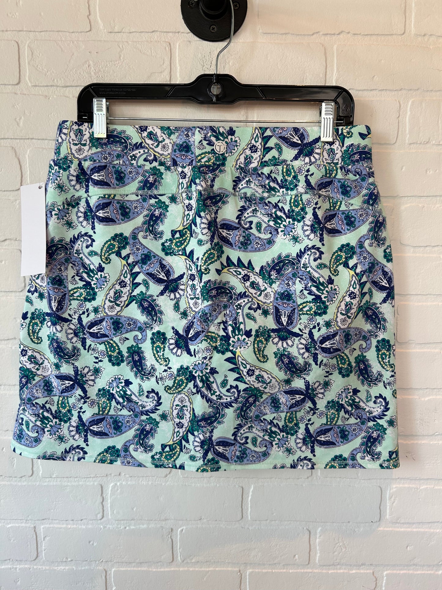 Paisley Print Skort Talbots, Size 8