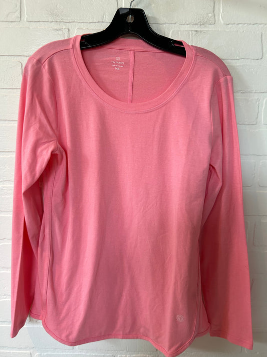 Pink Top Long Sleeve Basic Talbots, Size M