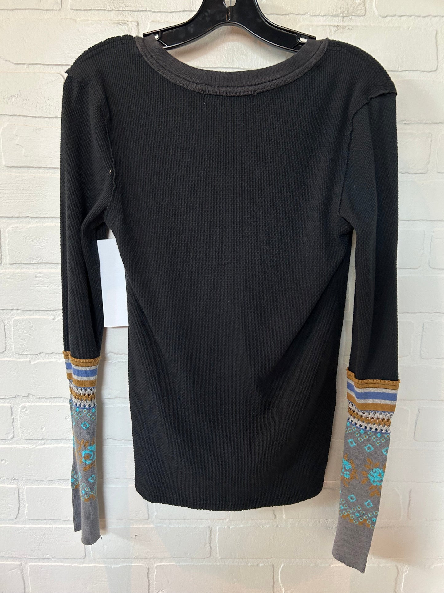 Black Top Long Sleeve We The Free, Size L