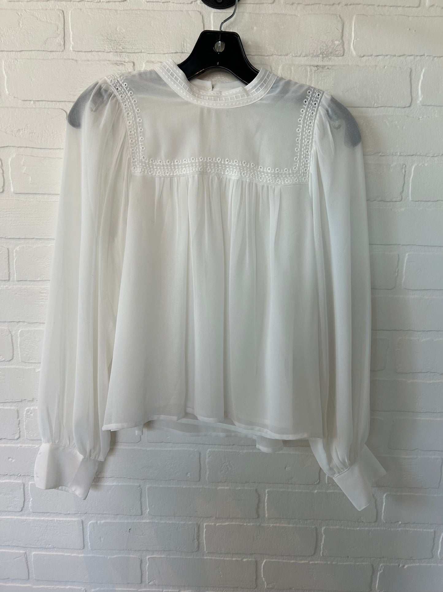 White Top Long Sleeve Gap, Size Xs