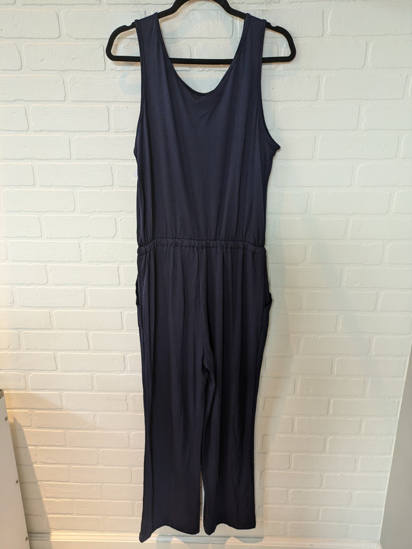 Navy Jumpsuit Clothes Mentor, Size L