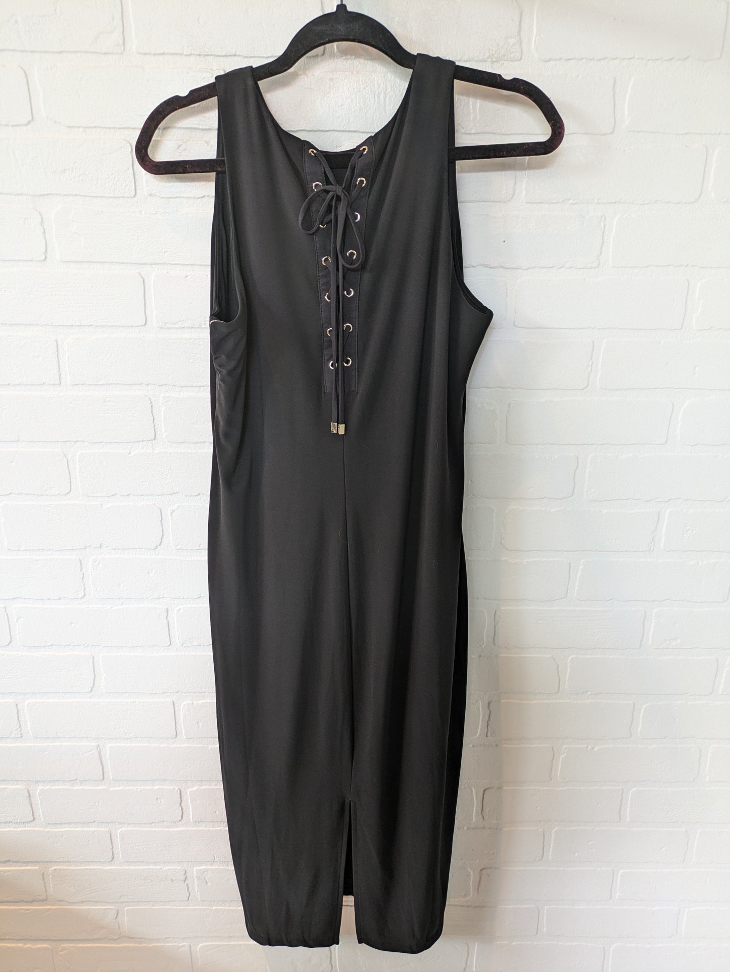 Dress Casual Midi By White House Black Market In Black, Size: M