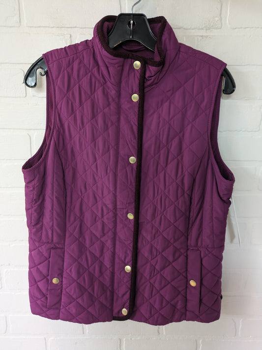 Vest Puffer & Quilted By Talbots In Pink, Size: M