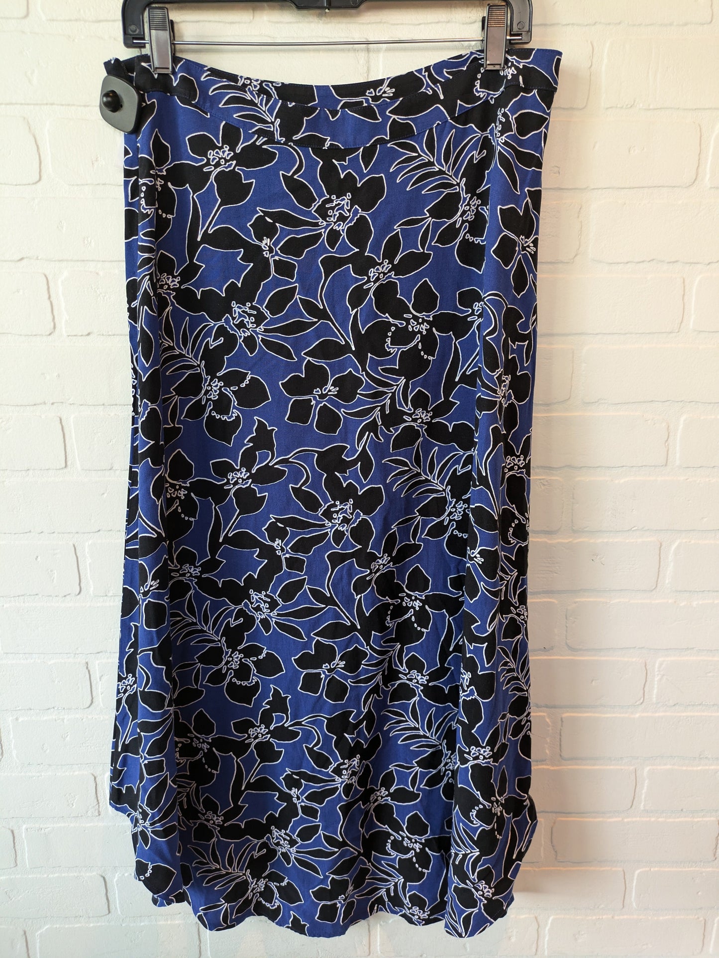 Skirt Maxi By Tommy Bahama In Black & Blue, Size: 6