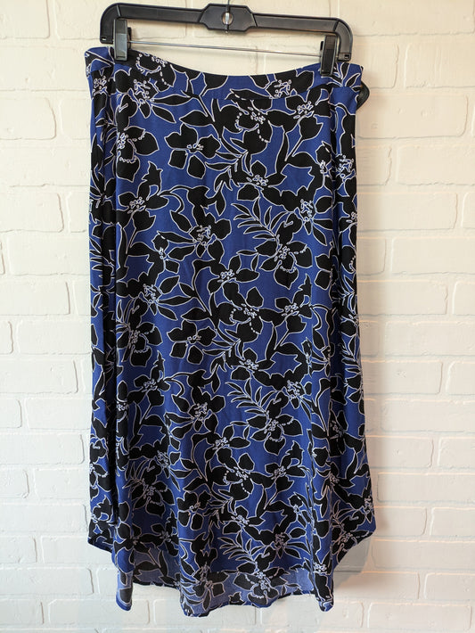 Skirt Maxi By Tommy Bahama In Black & Blue, Size: 6