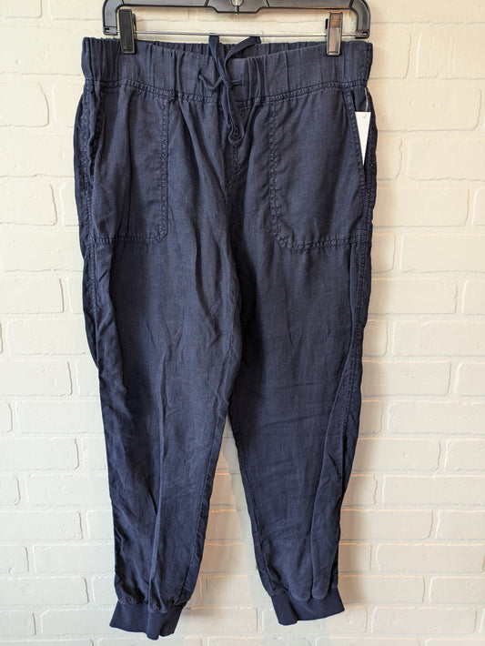 Pants Linen By Caslon In Blue, Size: 4