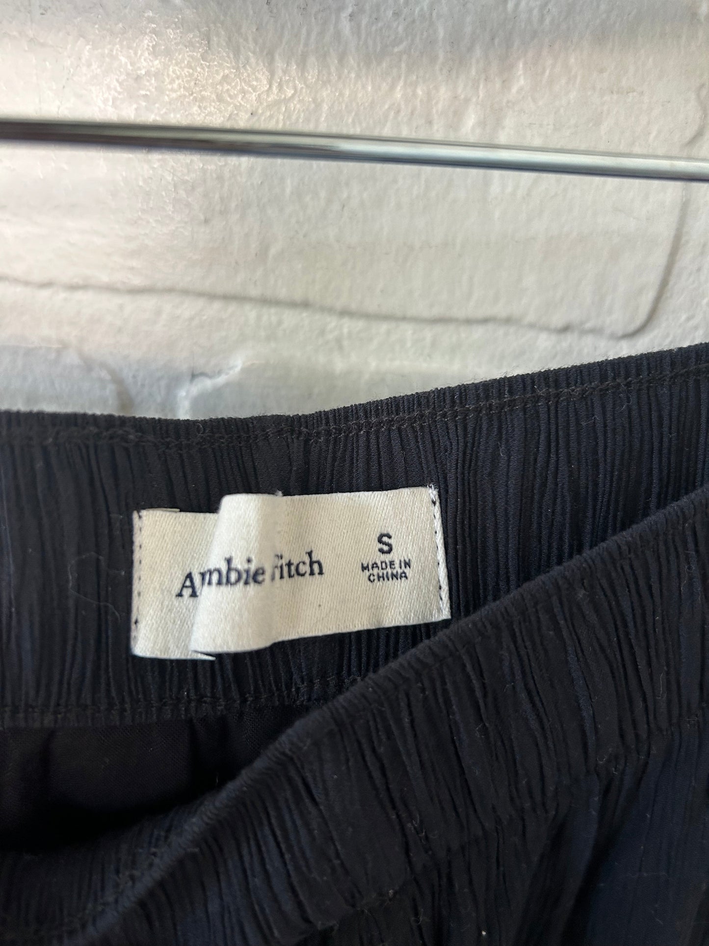 Pants Wide Leg By Abercrombie And Fitch In Black, Size: 4