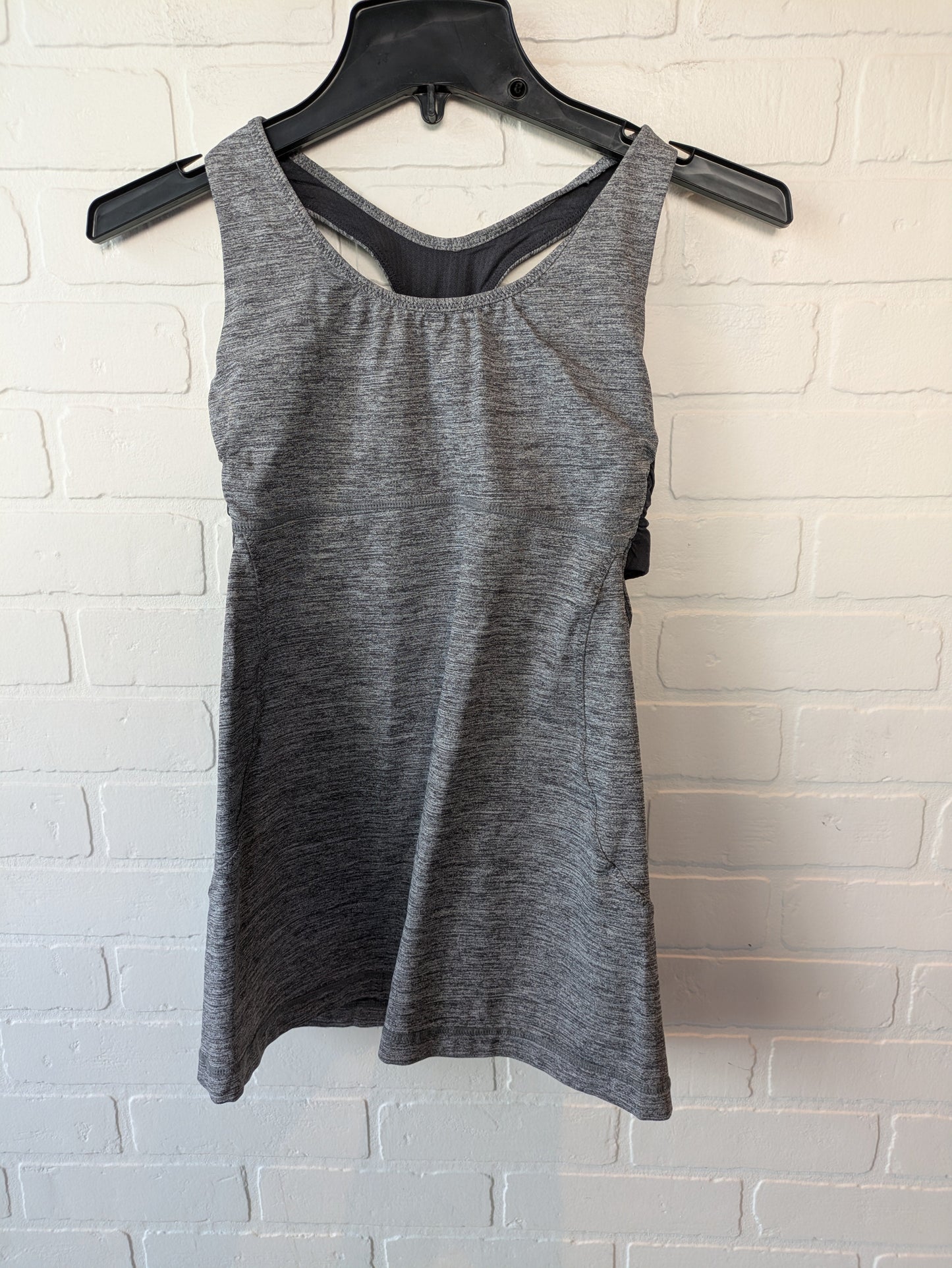 Athletic Tank Top By Lululemon In Grey, Size: S