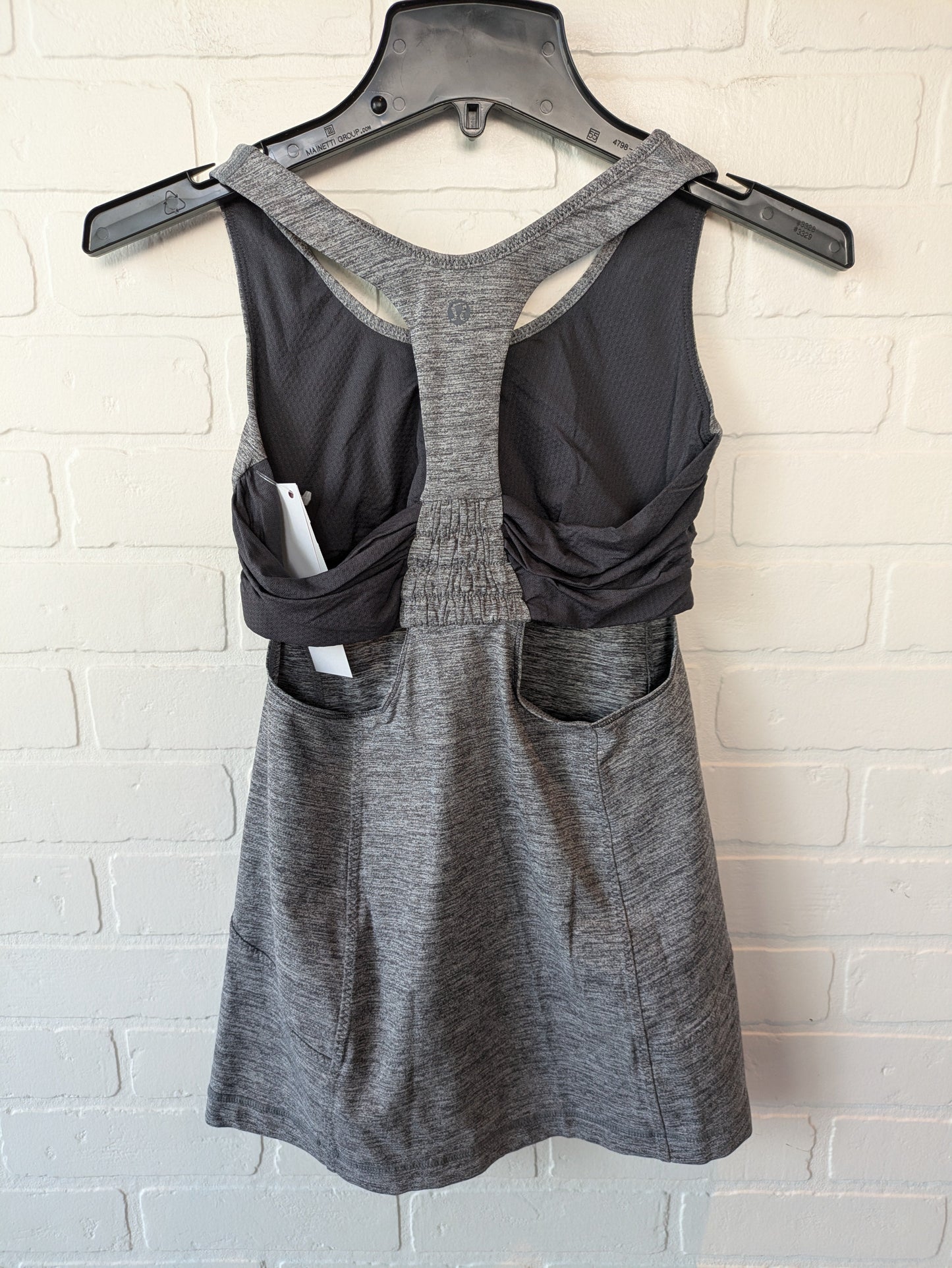 Athletic Tank Top By Lululemon In Grey, Size: S