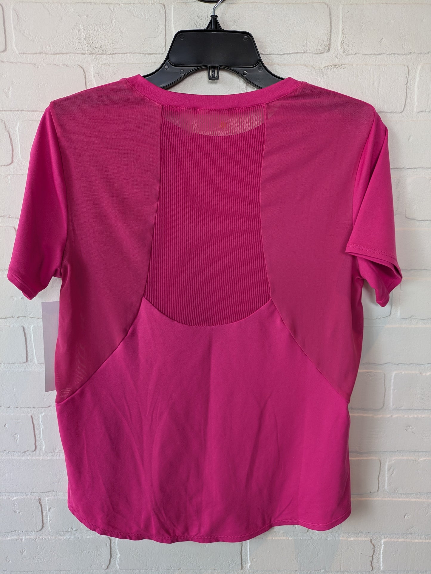 Athletic Top Short Sleeve By Zella In Pink, Size: S