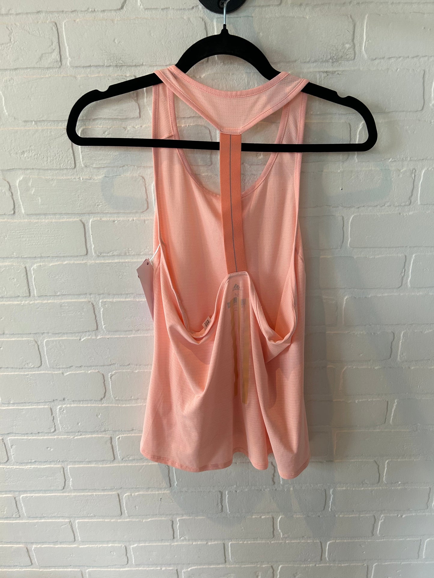 Athletic Tank Top By Adidas In Peach, Size: M