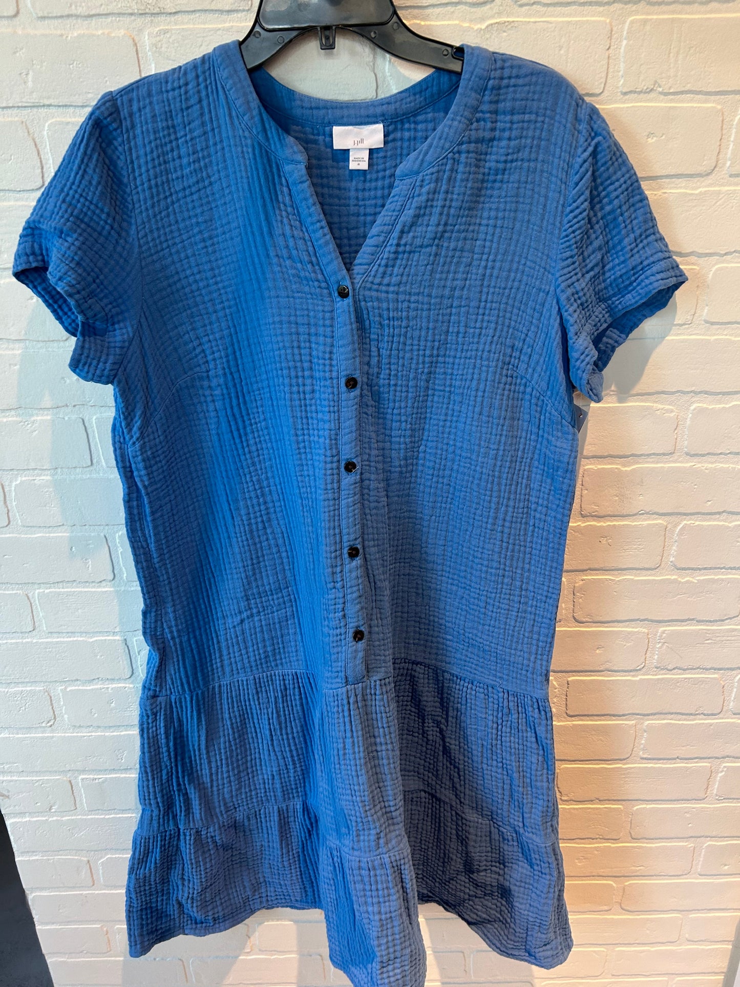 Dress Casual Short By J. Jill In Blue, Size: M