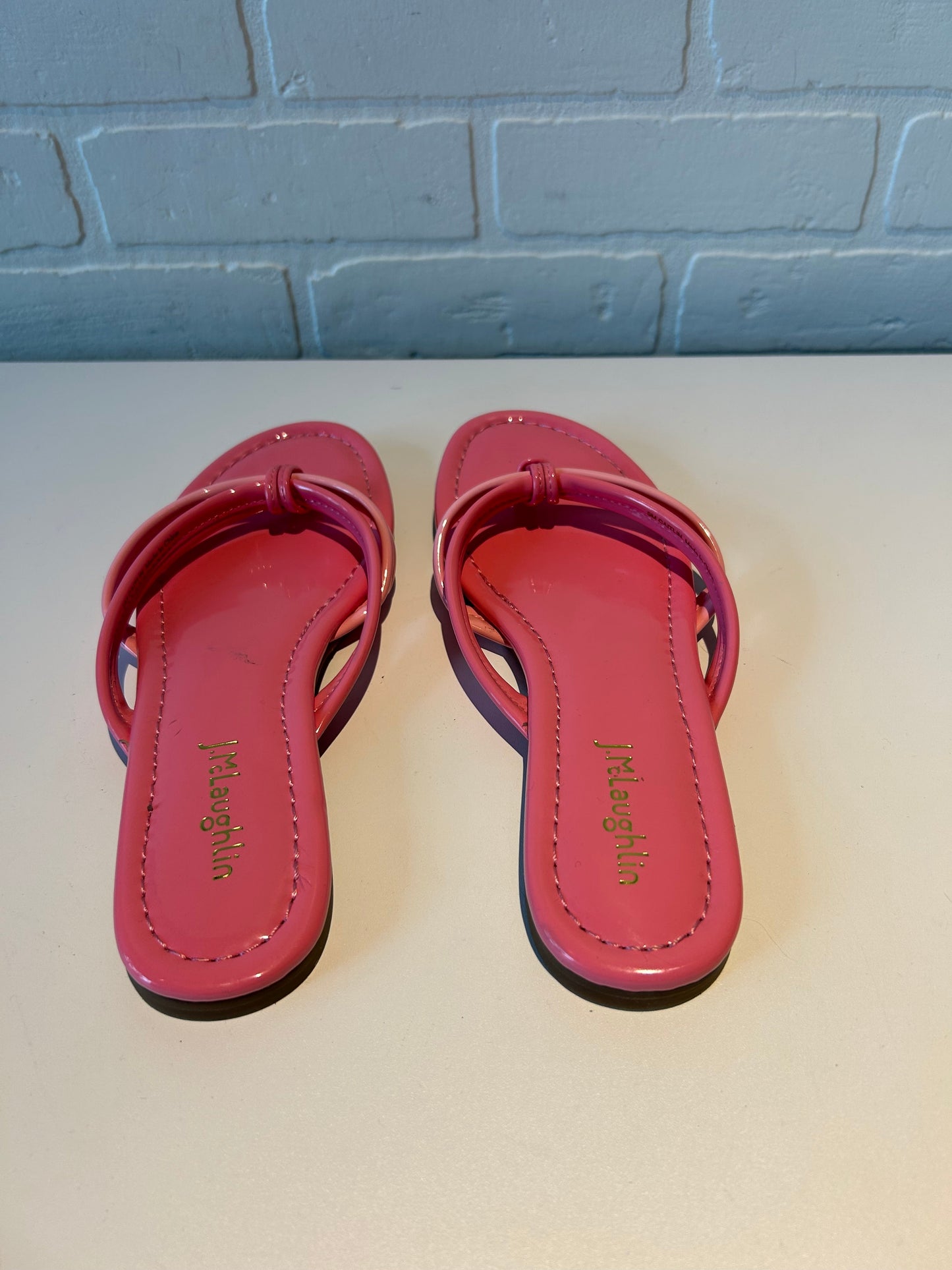 Sandals Flip Flops By J Mclaughlin In Pink, Size: 9.5