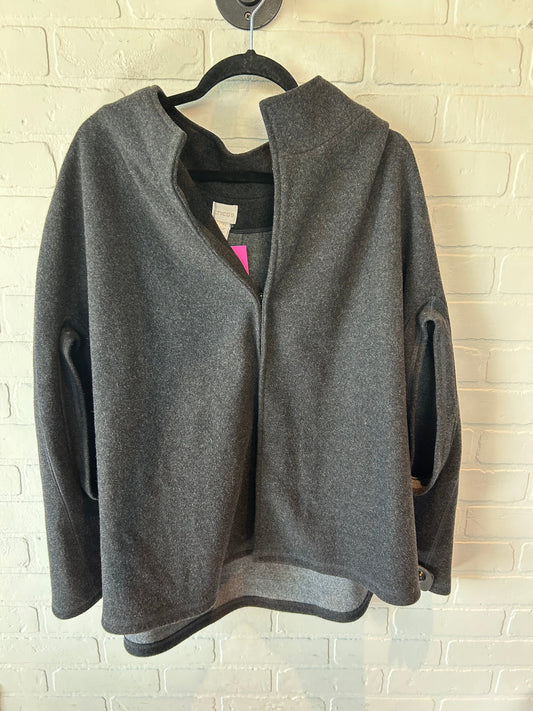 Coat Other By Chicos In Grey, Size: L