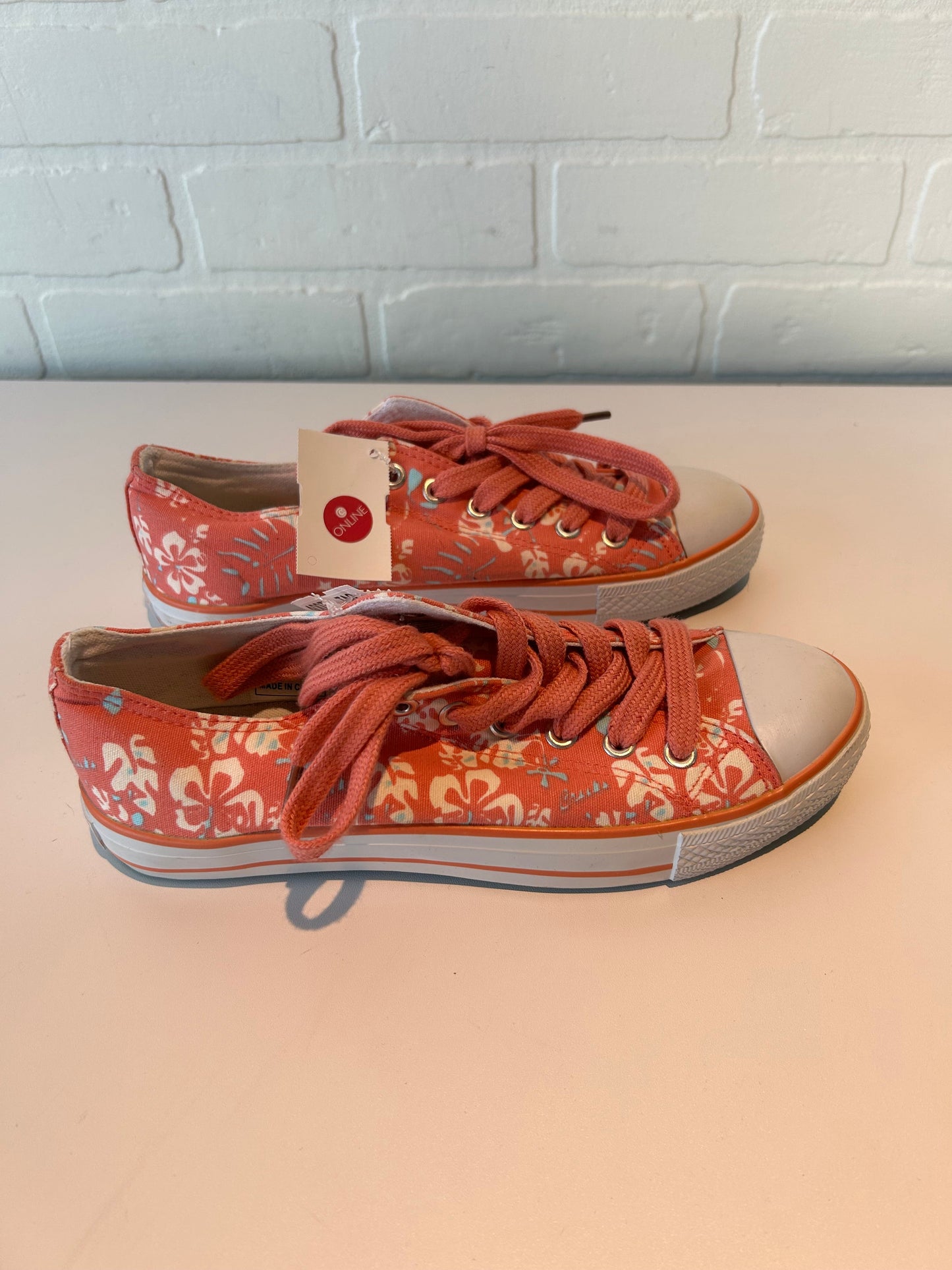 Shoes Sneakers By Cmc In Orange, Size: 6