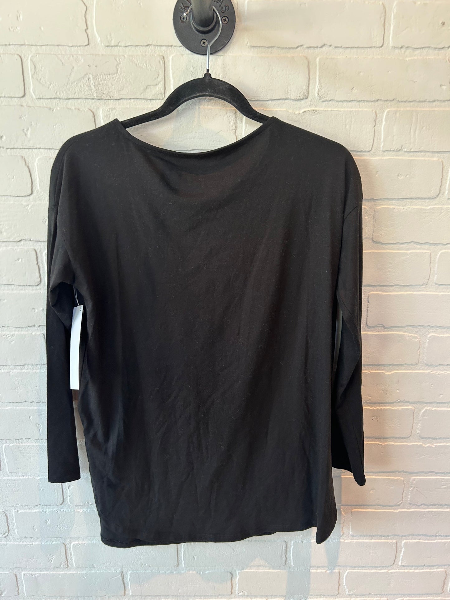 Top Long Sleeve Basic By J. Jill In Black, Size: Xs