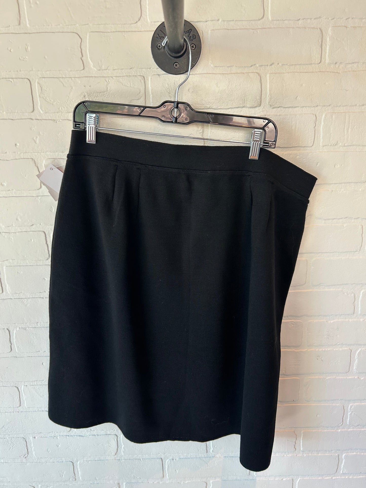 Skirt Mini & Short By Clothes Mentor In Black, Size: 22