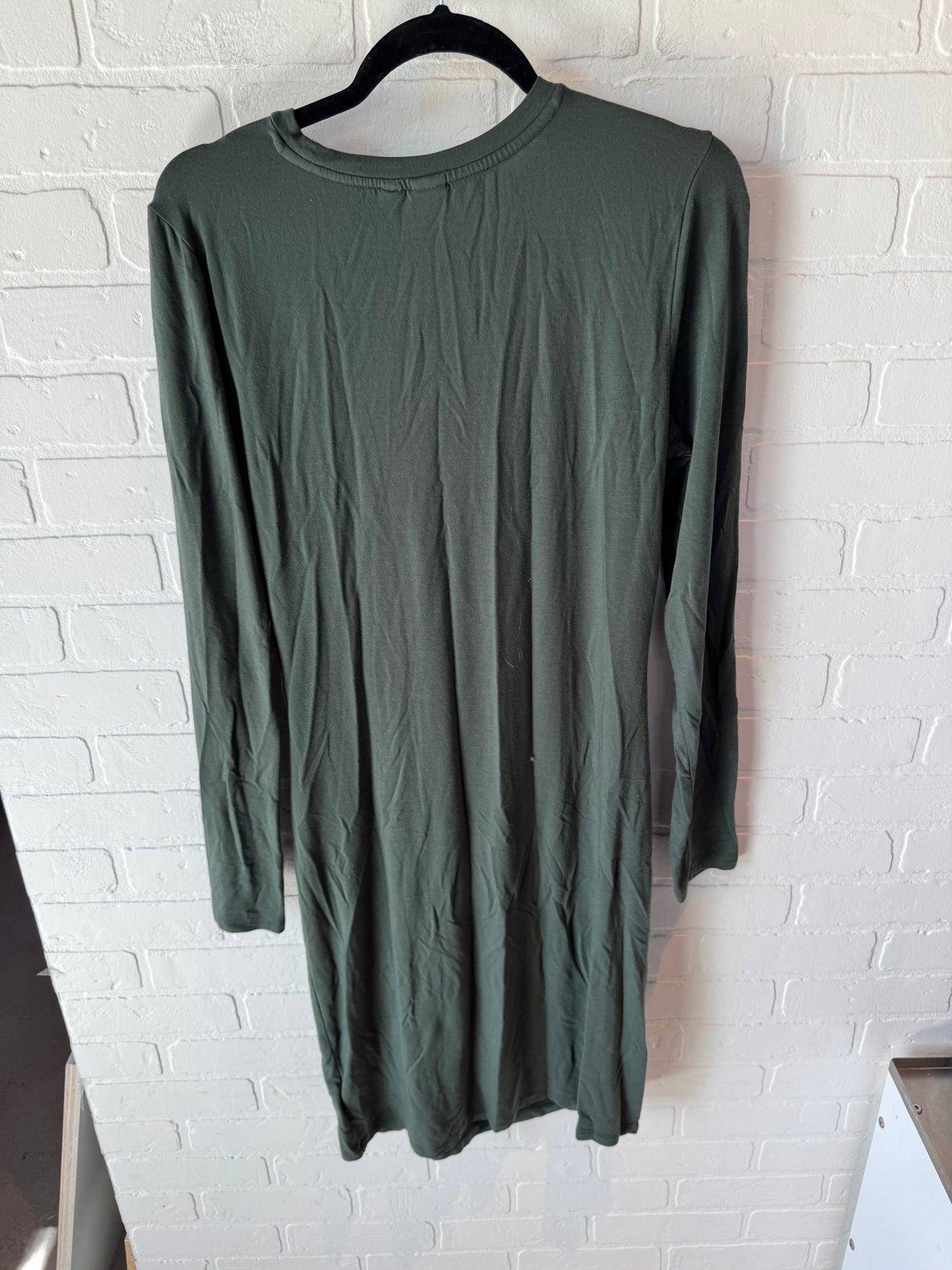 Dress Casual Midi By Gap In Green, Size: M