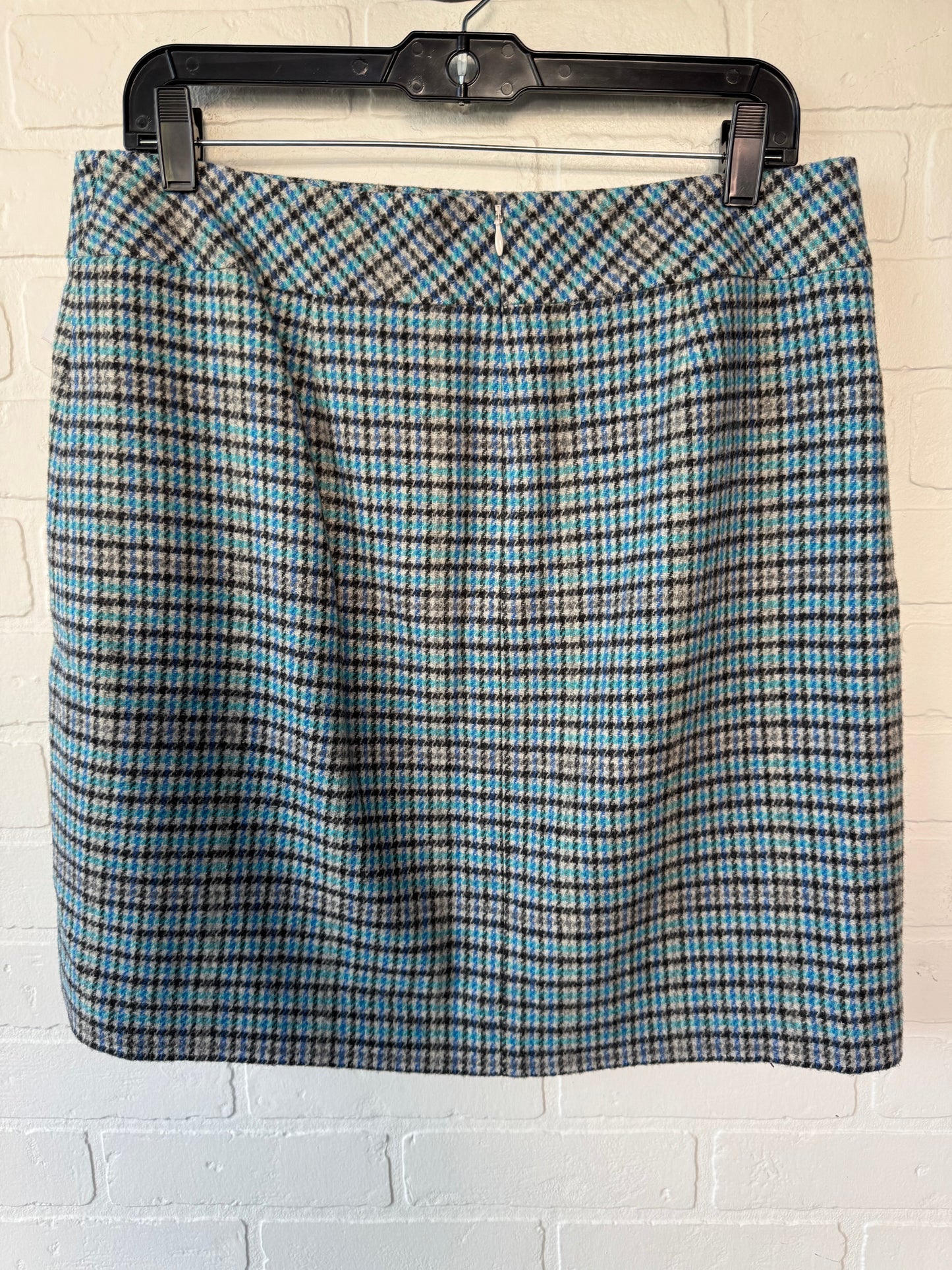 Skirt Mini & Short By Talbots In Blue & White, Size: 10