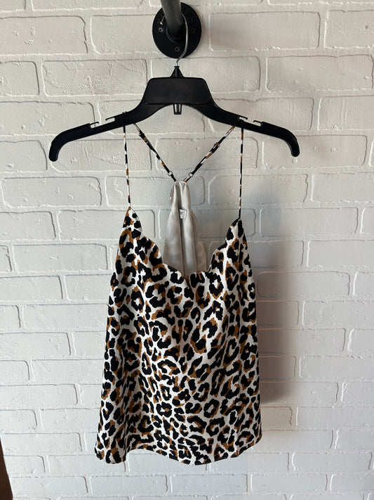 Top Cami By J. Crew In Animal Print, Size: Xl