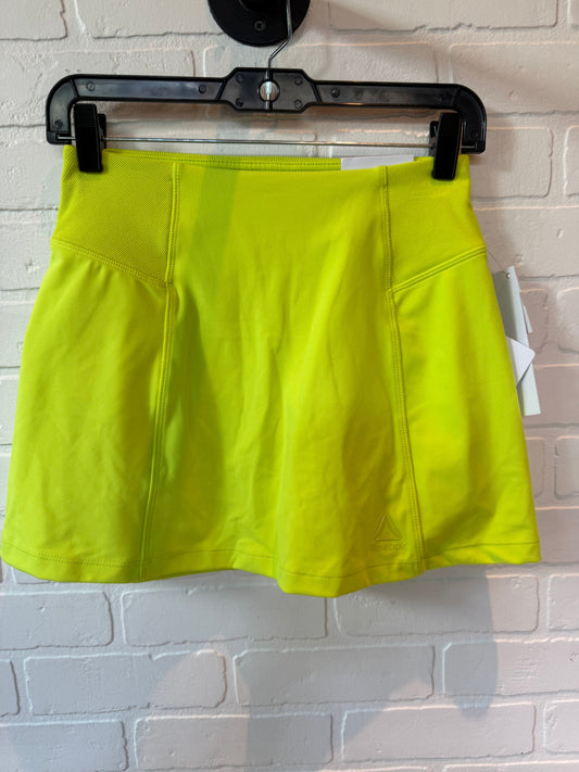 Athletic Skort By Reebok In Yellow, Size: 0