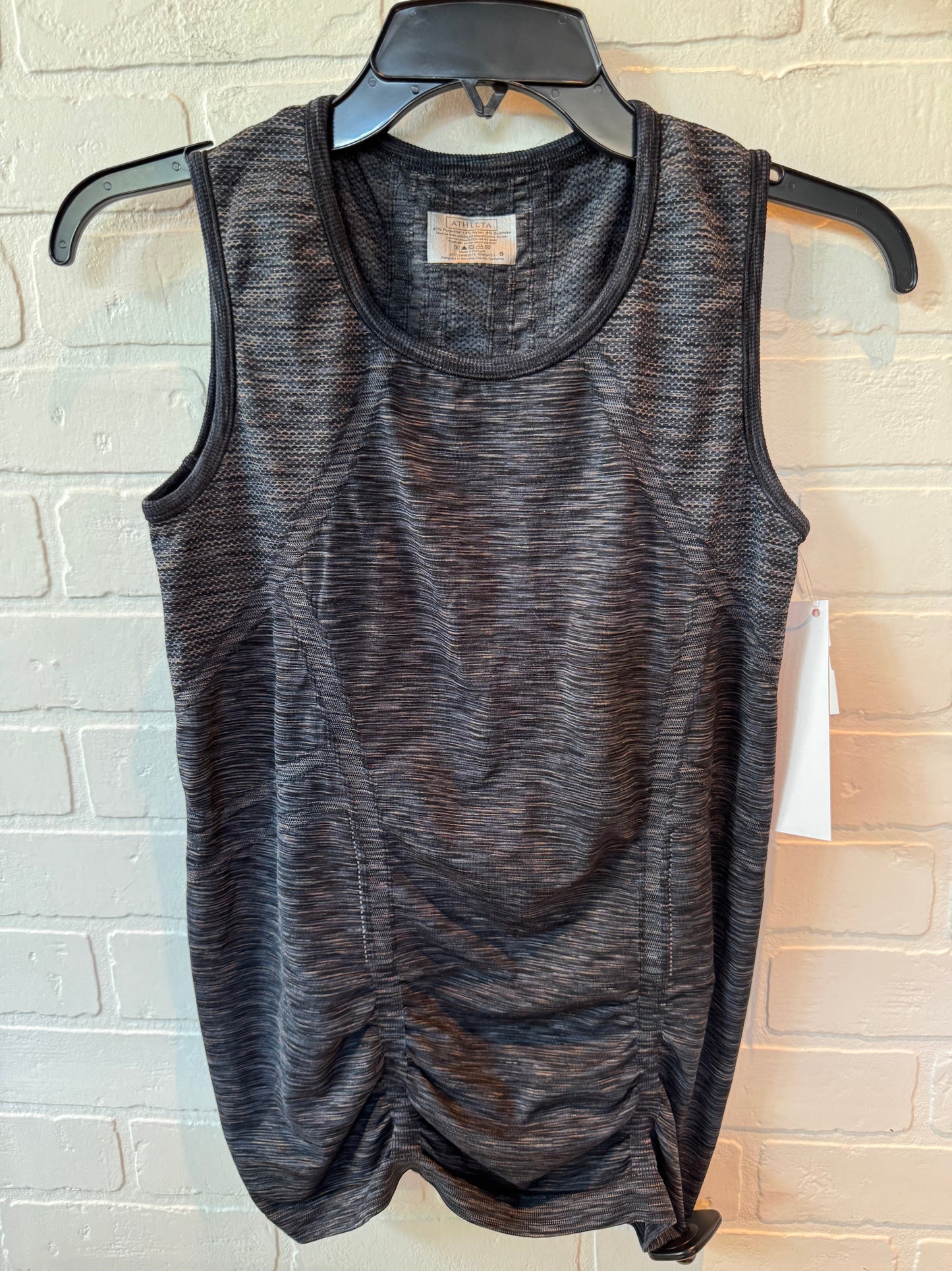 Athletic Tank Top By Athleta In Black & Blue, Size: S