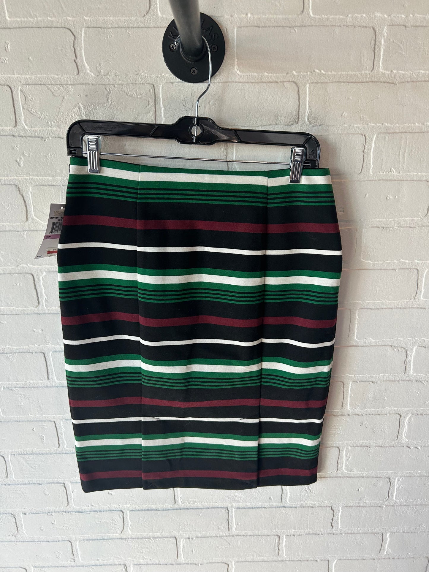 Skirt Mini & Short By Michael By Michael Kors In Black & Green, Size: 6