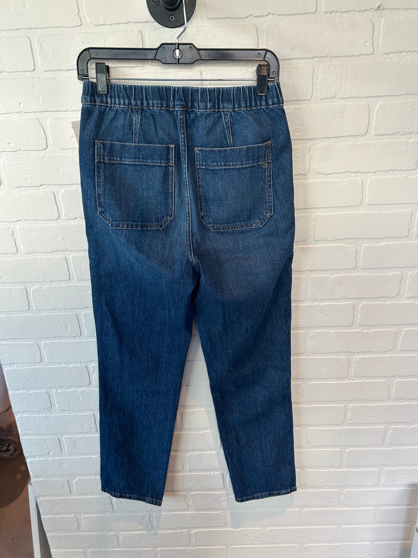 Jeans Straight By Madewell In Blue Denim, Size: 2