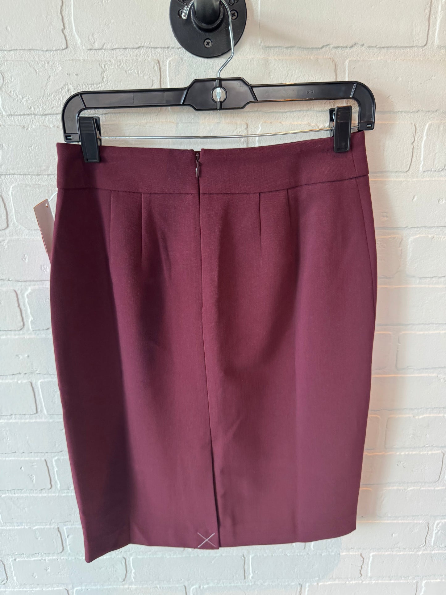 Skirt Midi By Ann Taylor In Red, Size: 2