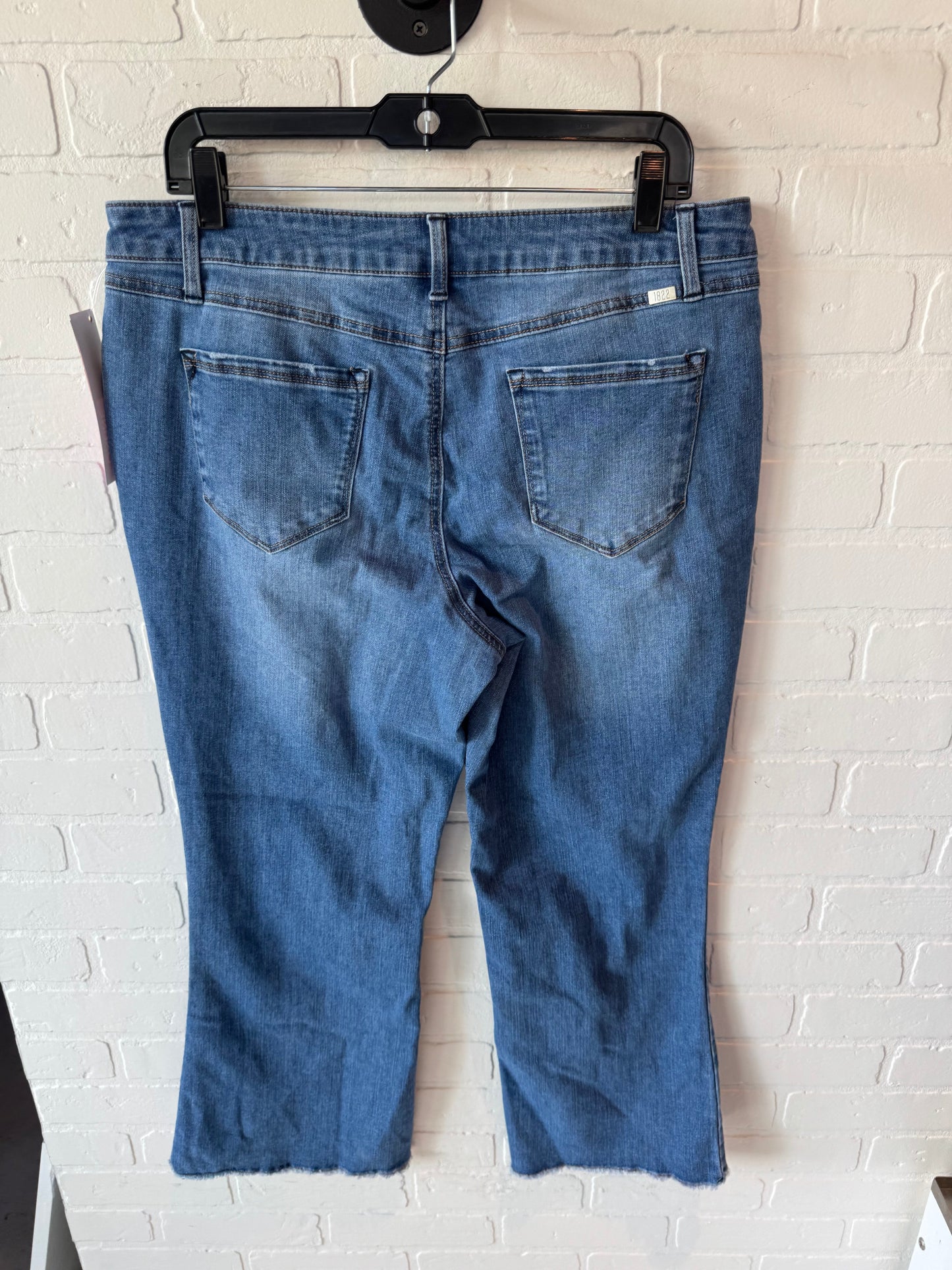 Jeans Boot Cut By 1822 Denim In Blue Denim, Size: 16