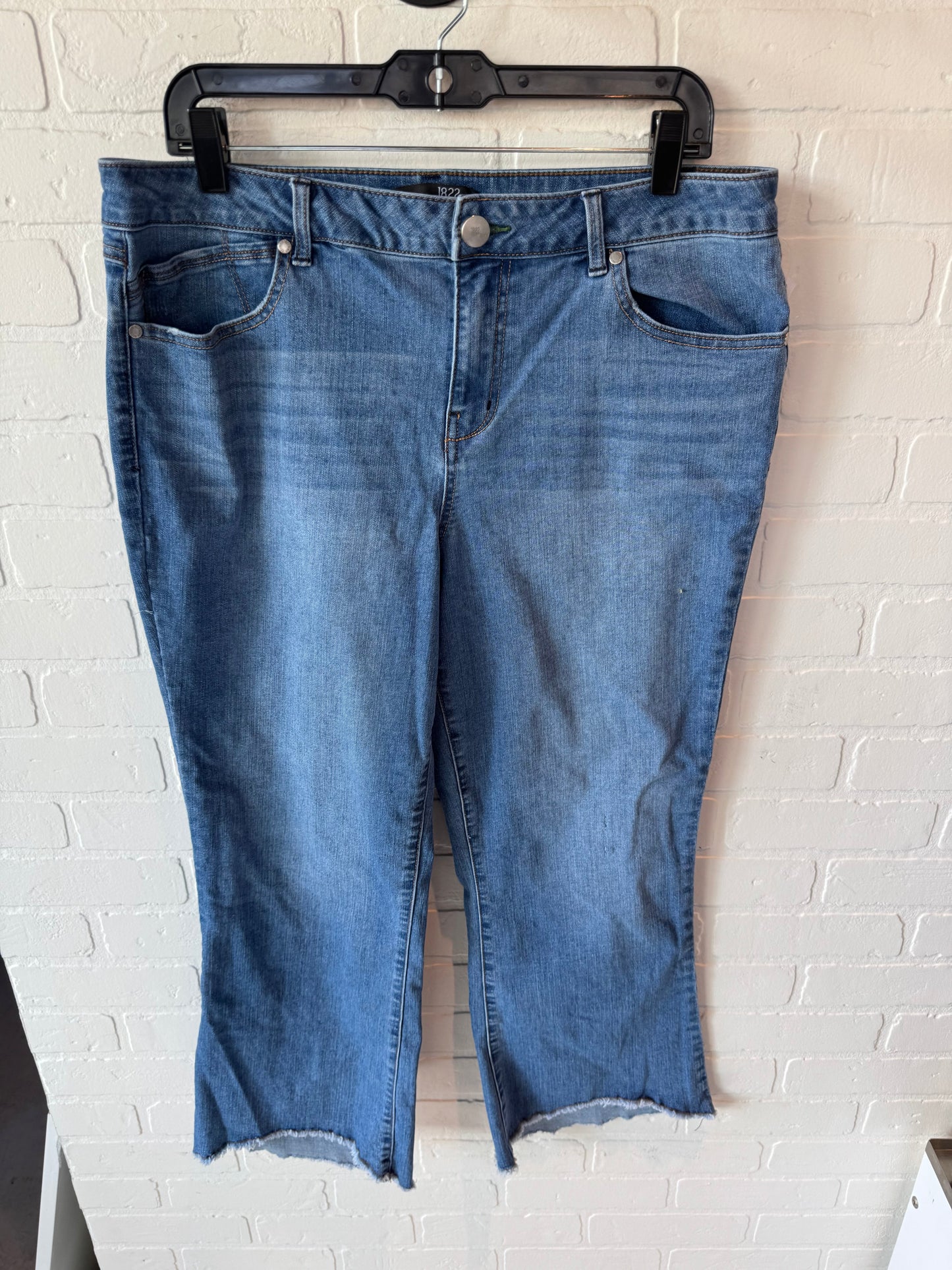 Jeans Boot Cut By 1822 Denim In Blue Denim, Size: 16