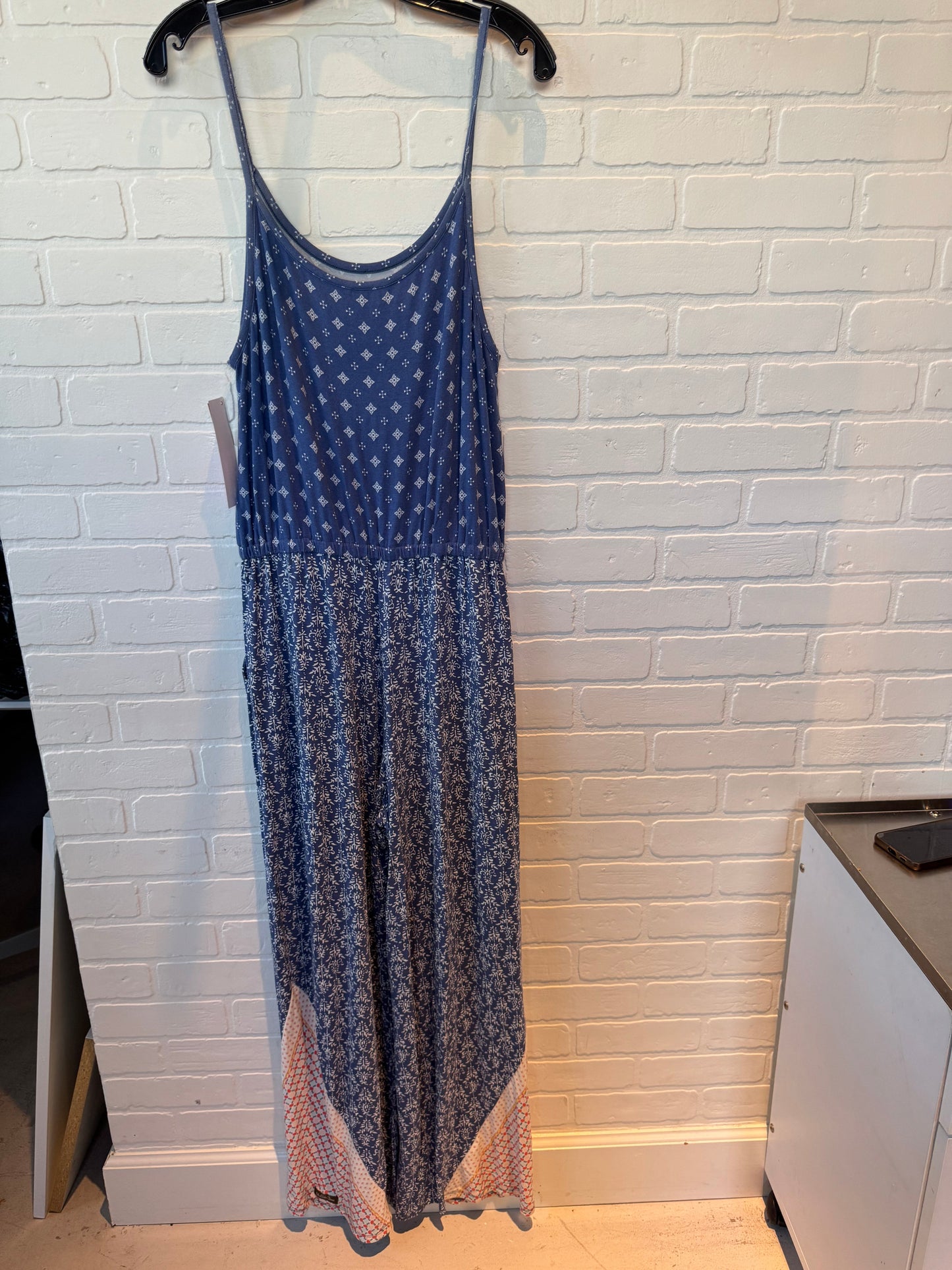 Jumpsuit By Matilda Jane In Blue & White, Size: M