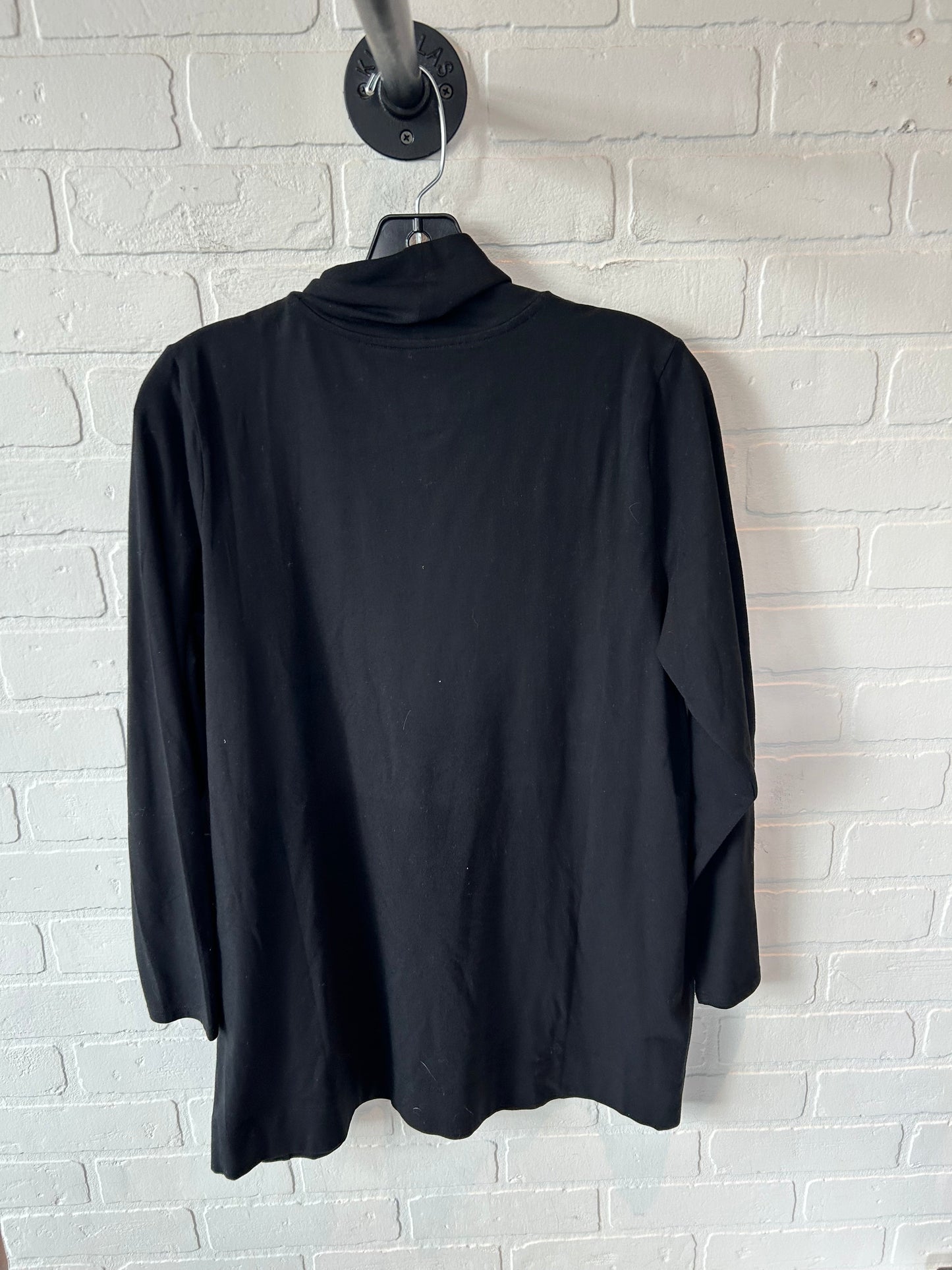 Top Long Sleeve By J. Jill In Black, Size: Mp